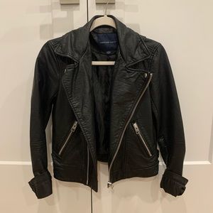 Faux Leather Jacket